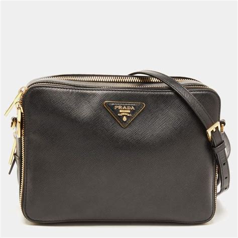 prada bl009black saffiano lux|prada lux bag review.